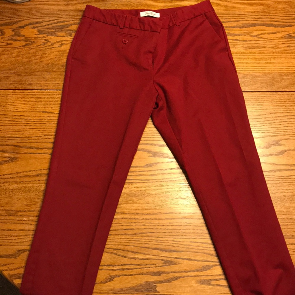 Can Hausasen Red Dress Pant